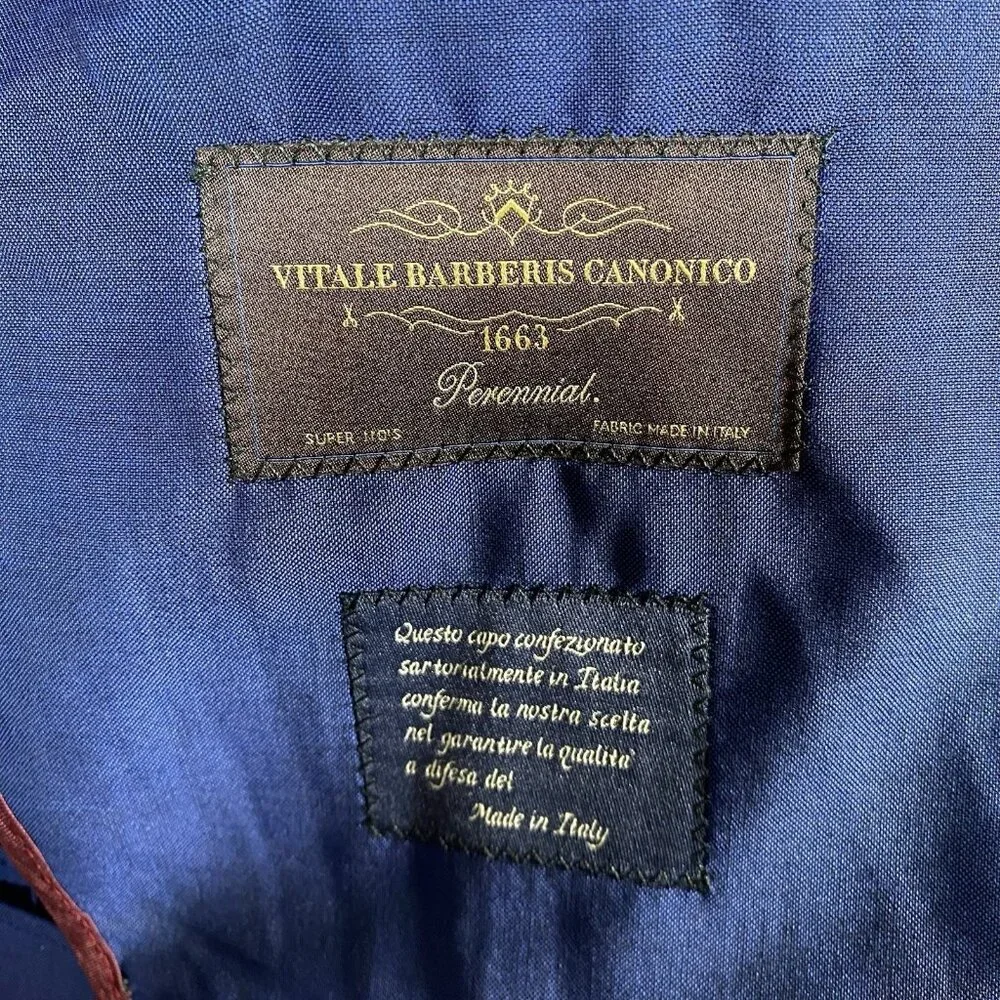 Franco Masoma x Vitale Barberis Canonico Perennial Super 110s Merino Wool